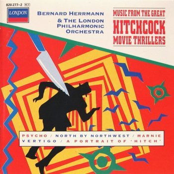 HERRMANN BERNARD-GREAT HITCHCOCK MOVIE THRILLERS CD VG