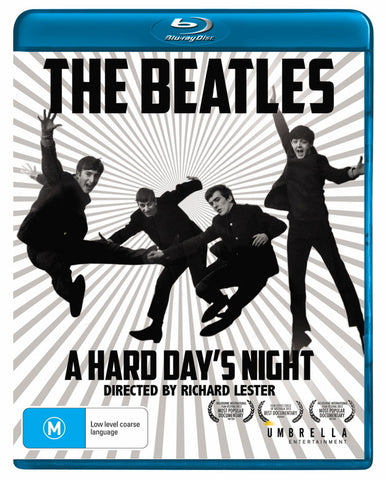 BEATLES THE-A HARD DAY'S NIGHT BLURAY + DVD VG