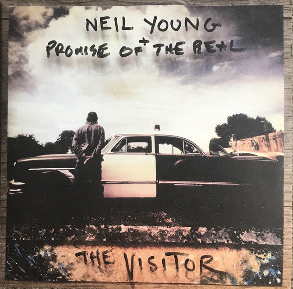 YOUNG NEIL + PROMISE OF THE REAL-THE VISITOR CD VG