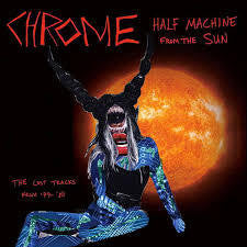 CHROME-HALF MACHINE FROM THE SUN ORANGE VINYL 2LP NM COVER VG+