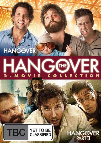 HANGOVER PART 1 AND 2 R16 2DVD VG