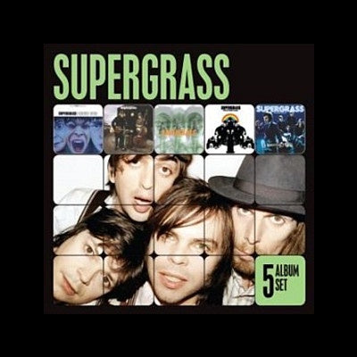 SUPERGRASS-5 ALBUM SET 5CD VG