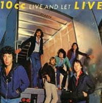 10CC-LIVE AND LET LIVE 2LP NM COVER VG+