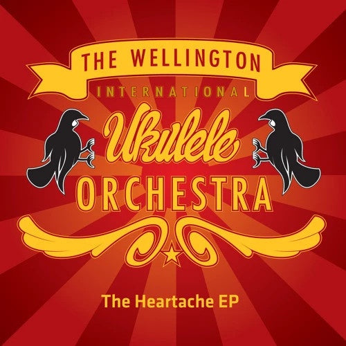 WELLINGTON INTERNATIONAL UKULELE ORCHESTRA-THE HEARTACHE EP CD VG