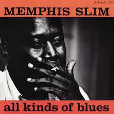 MEMPHIS SLIM-ALL KINDS OF BLUES LP VG+ COVER VG+