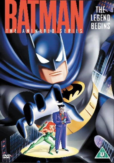 BATMAN-THE LEGEND BEGINS THE ANIMATED SERIES VOLUME ONE DVD VG