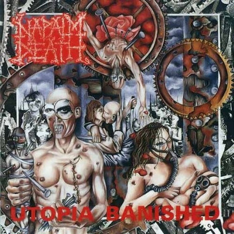 NAPALM DEATH-UTOPIA BANISHED CD VG