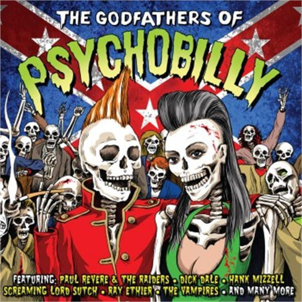GODFATHERS OF PSYCHOBILLY-VARIOUS ARTISTS 2LP *NEW*