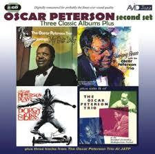 PETERSON OSCAR - SECOND SET THREE CLASSIC ALBUMS PLUS 2CD *NEW*