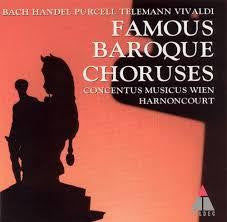 FAMOUS BAROQUE CHORUSES - VARIOUS COMPOSERS CD VG+