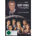 SEWELL GEOFF & INCOGNITO ARTISTS-LIVE IN CONCERT DVD VG