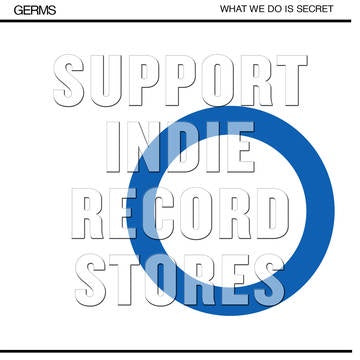 GERMS THE-WHAT WE DO IS SECRET BLUE VINYL LP *NEW*