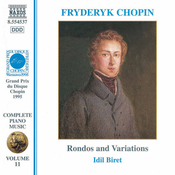 CHOPIN-PIANO MUSIC VOL II RONDOS AND VARIATIONS IDIL BIRET CD VG