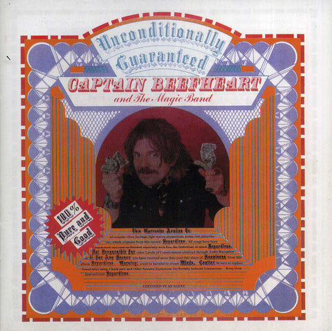 CAPTAIN BEEFHEART-UNCONDITIONALLY GUARANTEED CD VG