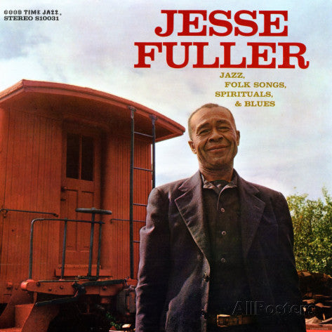 FULLER JESSE-JAZZ FOLK SONGS SPIRITUALS AND BLUES LP *NEW*
