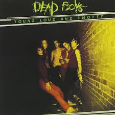 DEAD BOYS-YOUNG LOUD AND SNOTTY RED VINYL LP NM COVER EX