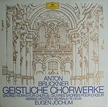 BRUCKNER ANTON-GEISTLICHE CHORWERKE SACRED WORKS FOR CHORUS JOCHUM 4CD SET