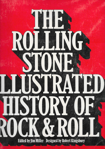 THE ROLLING STONE ILLUSTRATED HISTORY OF ROCK AND ROLL-JIM MILLER BOOK G