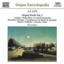 ALAIN-ORGAN WORKS VOL. 1 CD VG