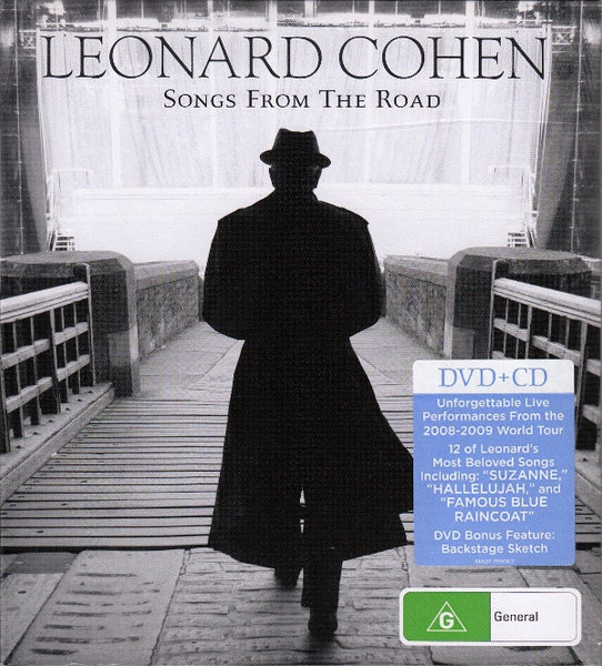 COHEN LEONARD-SONGS FROM THE ROAD CD + DVD VG+