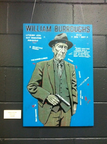 BURROUGHS WILLIAM-ORIGINAL ARTWORK BY LEWIS WALSH *NEW*