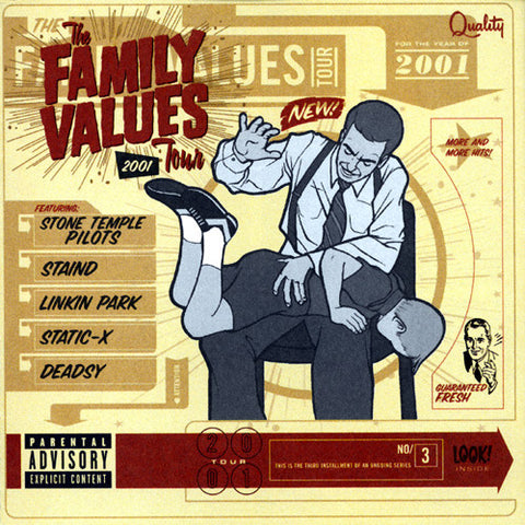 FAMILY VALUES TOUR 2001-VARIOUS ARTISTS CD VG