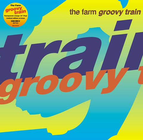 FARM THE-GROOVY TRAIN ORANGE VINYL 12" *NEW*