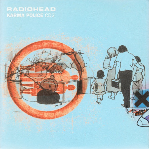 RADIOHEAD-KARMA POLICE CD SINGLE G