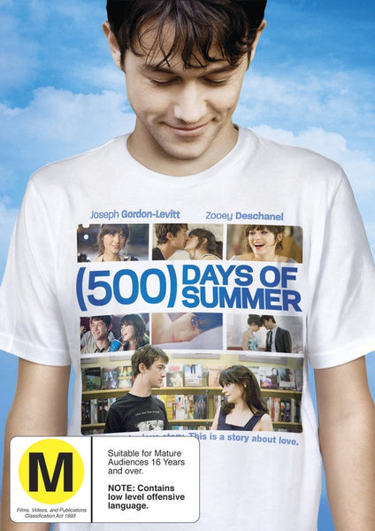 500 DAYS OF SUMMER DVD VG