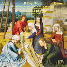 TALLIS SCHOLARS-JOSQUIN: MISSA PANGE LINGUA CD VG