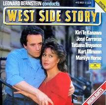 WEST SIDE STORY LEONARD BERNSTEIN CONDUCTS - CD VG