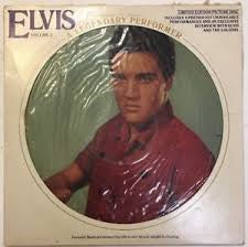 PRESLEY ELVIS-A LEGENDARY PERFORMER VOLUME 3 PICTURE DISC LP EX COVER VG+