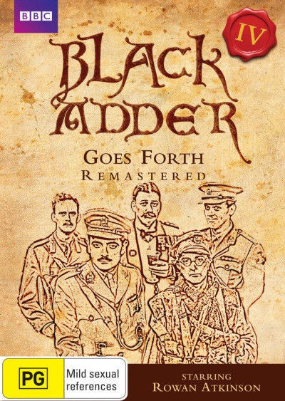BLACK ADDER-GOES FORTH (SERIES 4) DVD VG