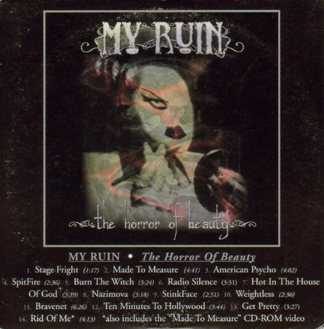 MY RUIN-THE HORROR OF BEAUTY CD G