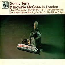TERRY SONNY AND BROWNIE MCGHEE-IN LONDON LP VG COVER VG