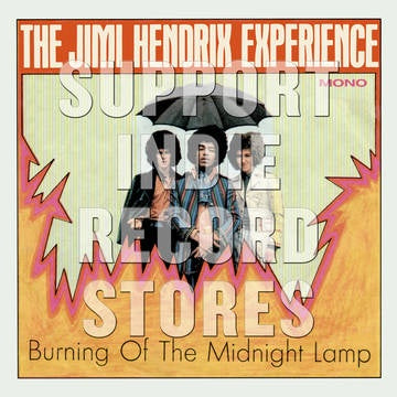 HENDRIX JIMI-BURNING OF THE MIDNIGHT LAMP MONO ORANGE VINYL 7" EP *NEW*