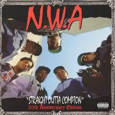 N.W.A-STRAIGHT OUTTA COMPTON 20TH ANN. 2LP EX COVER VG+