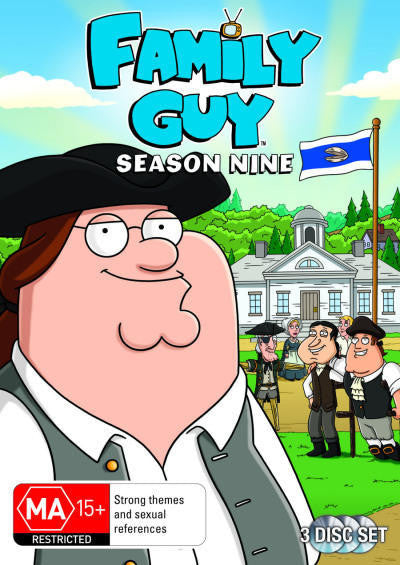 FAMILY GUY SEASON NINE 3DVD VG