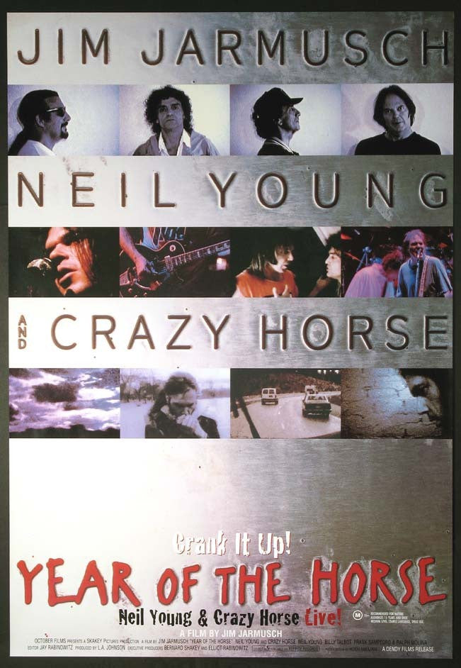 YOUNG NEIL-YEAR OF THE HORSE DVD NM