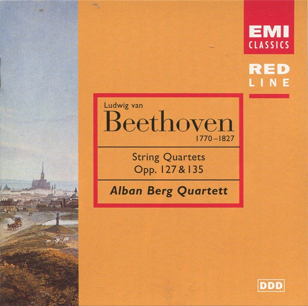 BEETHOVEN-STRING QUARTETS OPP 127 & 135 ALBAN BERG QUARTETT CD VG