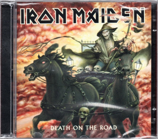 IRON MAIDEN-DEATH ON THE ROAD 2CD VG