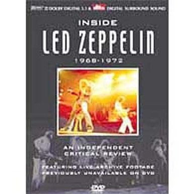 LED ZEPPELIN-INSIDE LED ZEPPELIN 1968-1972 DVD VG