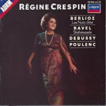 CRESPIN REGINE-BERLIOZ RAVEL DEBUSSY POULENC CD VG