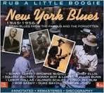 RUB A LITTLE BOOGIE NEW YORK BLUES-VARIOUS 4CD VG+