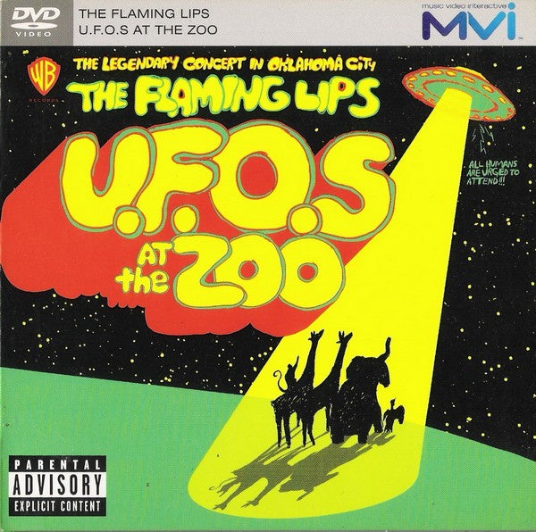 FLAMING LIPS THE-UFO'S AT THE ZOO DVD VG+