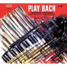 LOUSSIER JACQUES-PLAY BACH NO1 CD VG