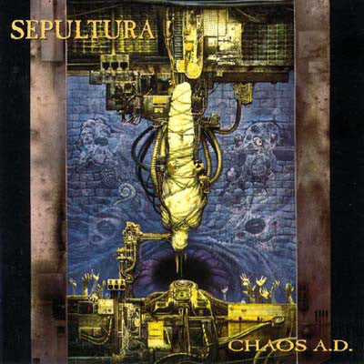 SEPULTURA-CHAOS A.D. CD VG+