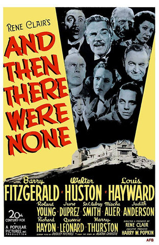 AND THEN THERE WERE NONE DVD VG
