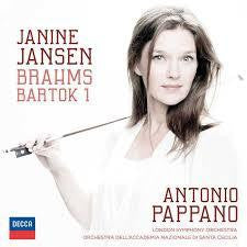 JANSEN JANINE-BRAHMS/ BARTOK 1 CD *NEW*