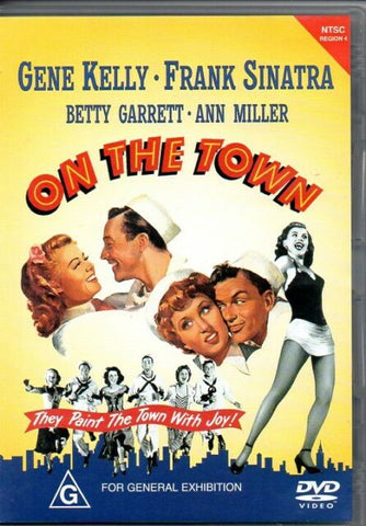 ON THE TOWN DVD VG